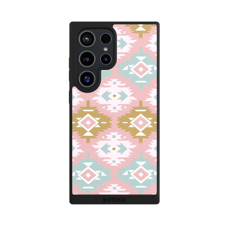 Galaxy S24 Ultra NIVOpure Modern Tribal Boho Aztec Geometric Design
