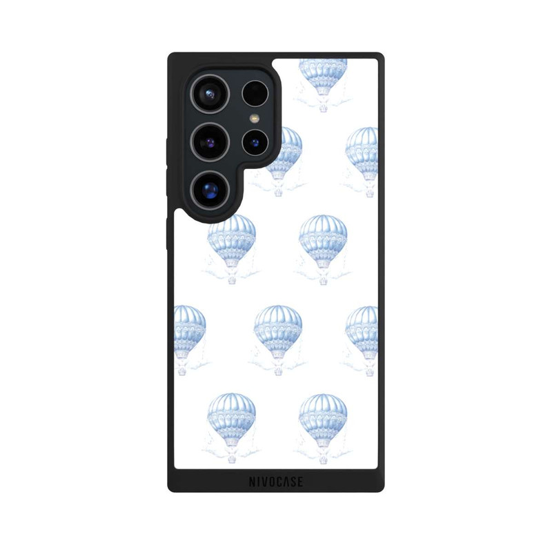 Galaxy S24 Ultra NIVOpure Balloon Pattern Girl Toile de Jouy mit KI