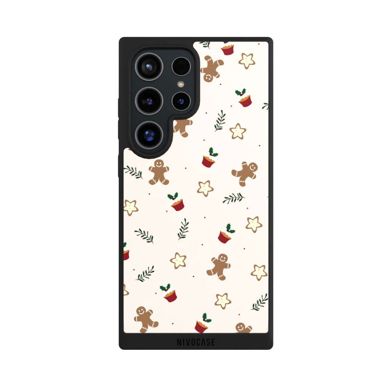 Galaxy S24 Ultra NIVOpure Lebkuchen und Sterne Muster