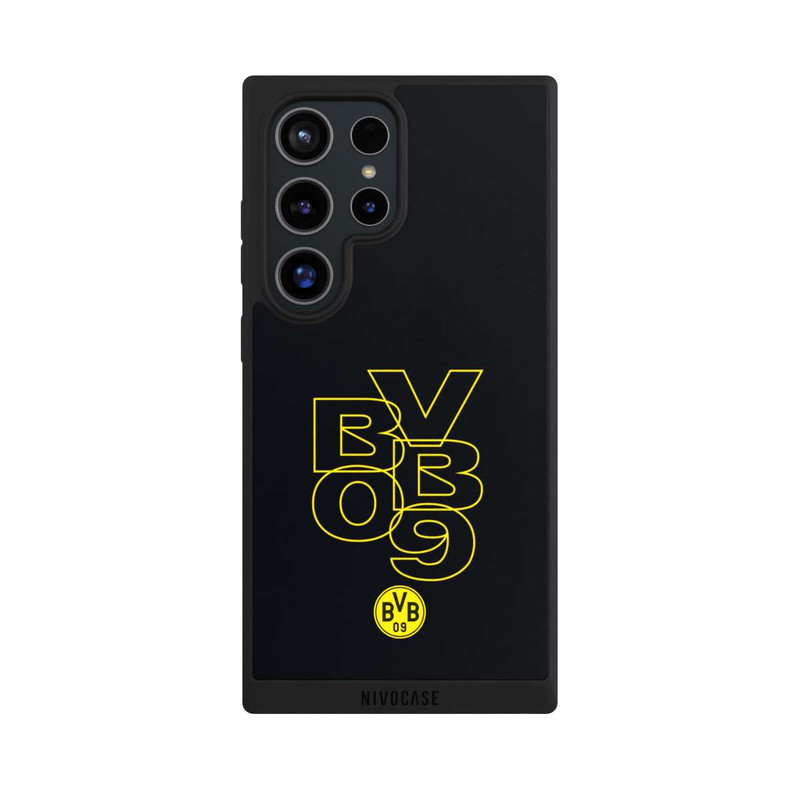 Galaxy S24 Ultra NIVOpure BVB09 Gelb Schwarz