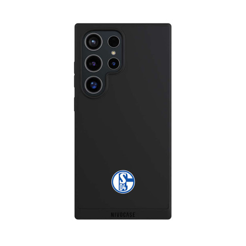 Samsung Galaxy S24 Ultra NIVOpure FC Schalke 04 Logo Klein Transparent