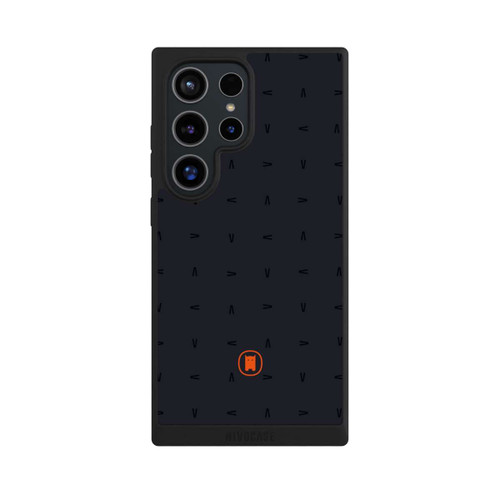 Samsung Galaxy S24 Ultra NIVOpure Nivocase Muster Dunkelgrau