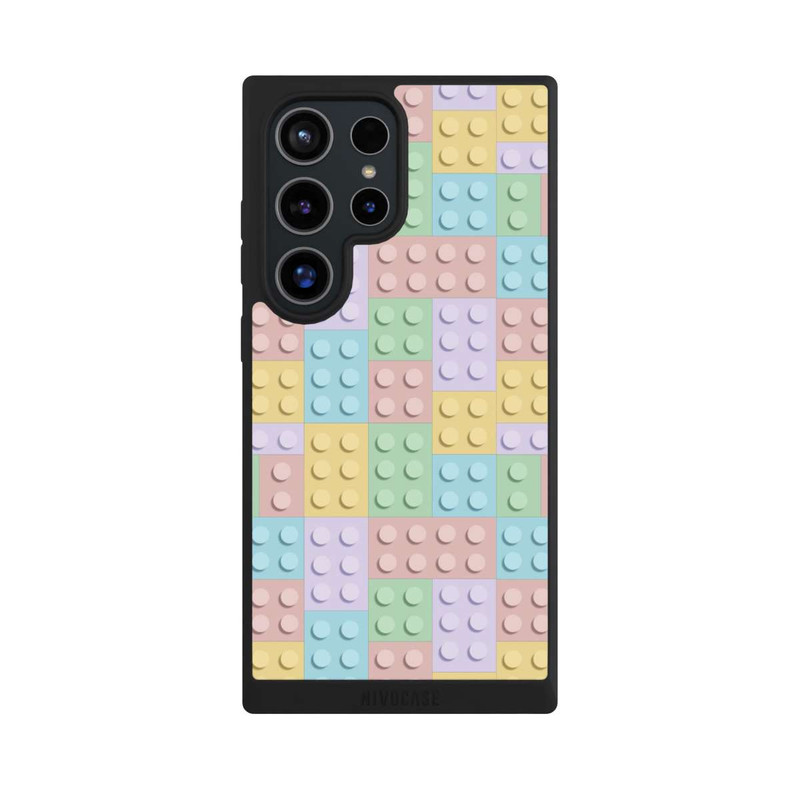 Galaxy S24 Ultra NIVOpure Modèle de blocs colorés