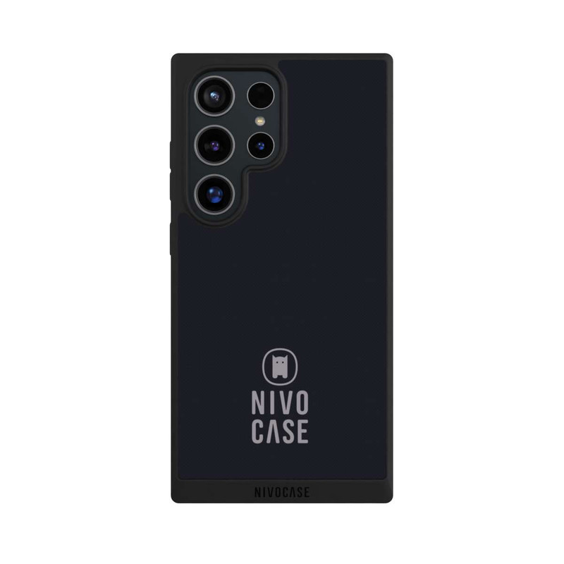 Galaxy S24 Ultra NIVOpure Nivocase Logo Black Grey