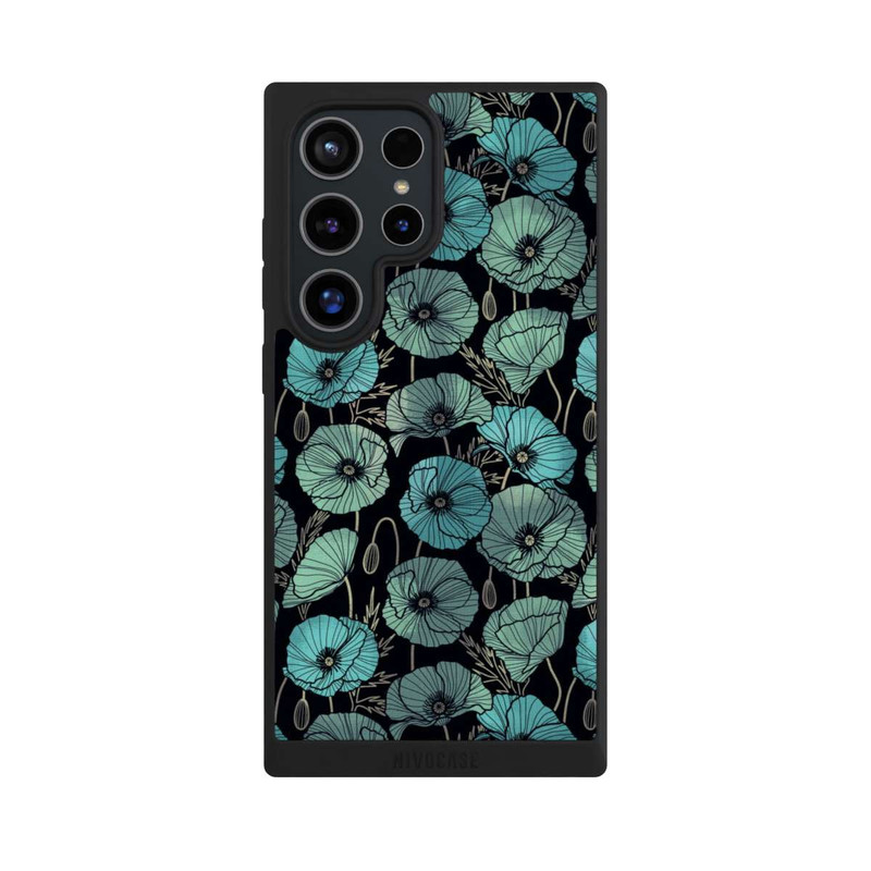 Galaxy S24 Ultra NIVOpure Coquelicots d'Été Verts