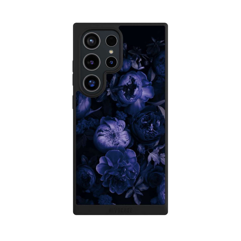Galaxy S24 Ultra NIVOpure Victorian Grandeur Large Flowers Purple Mit KI