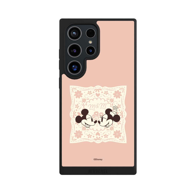 Galaxy S24 Ultra NIVOpure Minnie and Mickey Forever pink