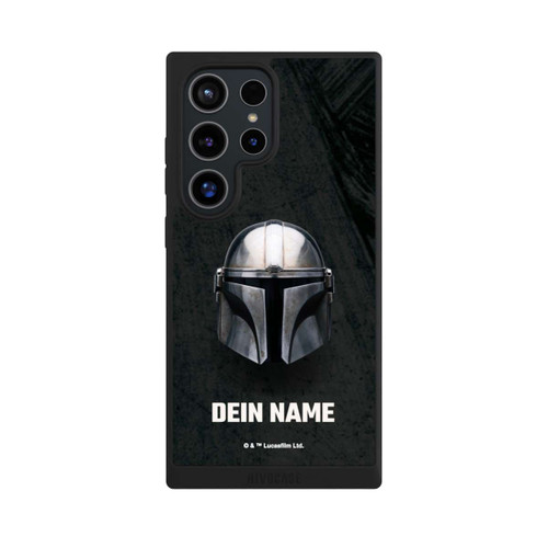Samsung Galaxy S24 Ultra NIVOpure Star Wars Mandalorian Black Helmet Personalisierbar