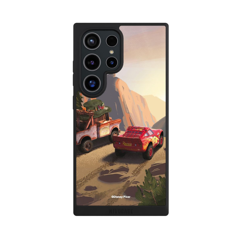 Galaxy S24 Ultra NIVOpure Disney Pixar Cars Sunset Lightning McQueen and Mater