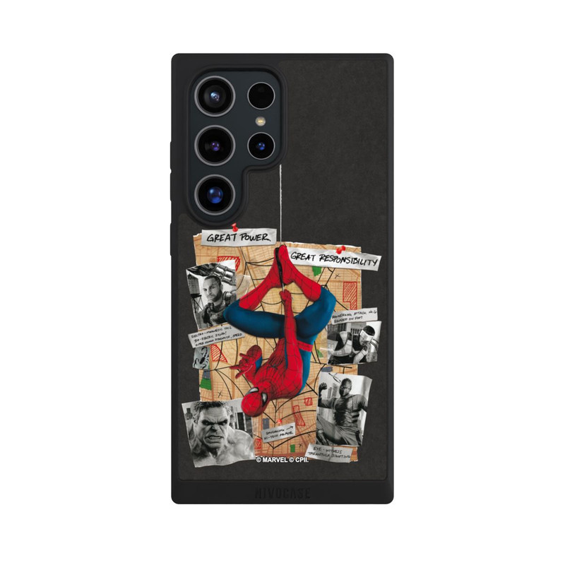 Galaxy S24 Ultra NIVOpure Spider-Man Tableau d'enquête