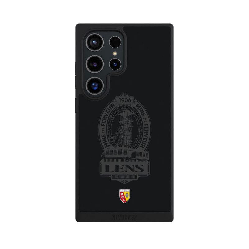 Galaxy S24 Ultra NIVOpure RC Lens Mine de Ferveur Emblem schwarz