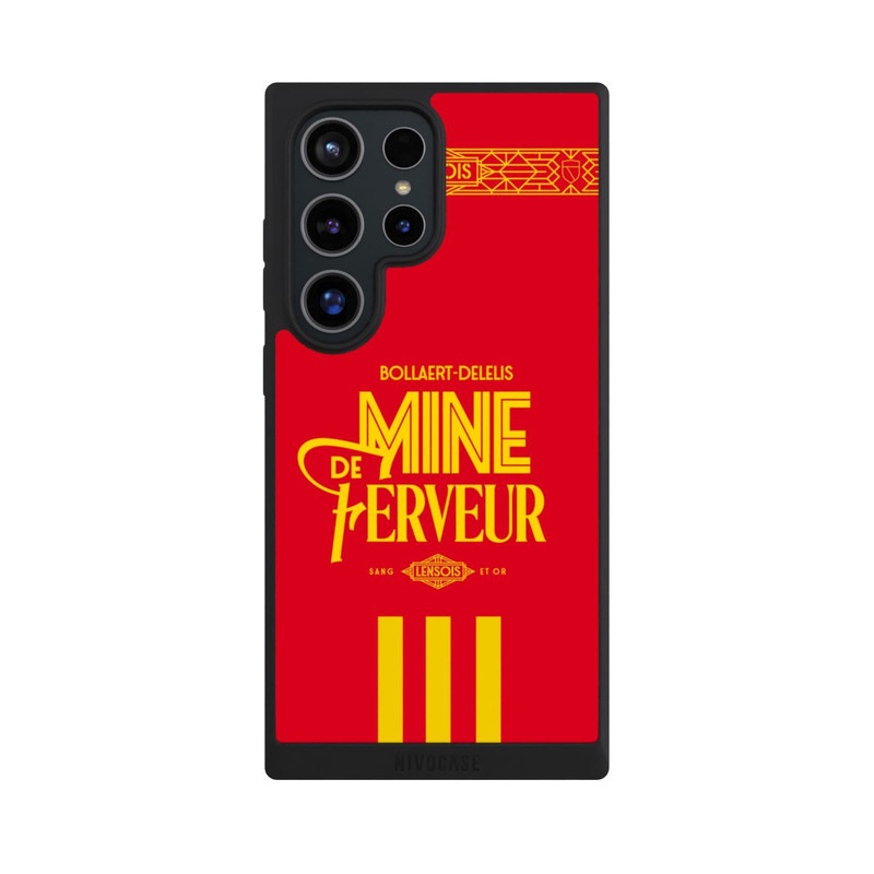 Galaxy S24 Ultra NIVOpure RC Lens Mine de Ferveur red