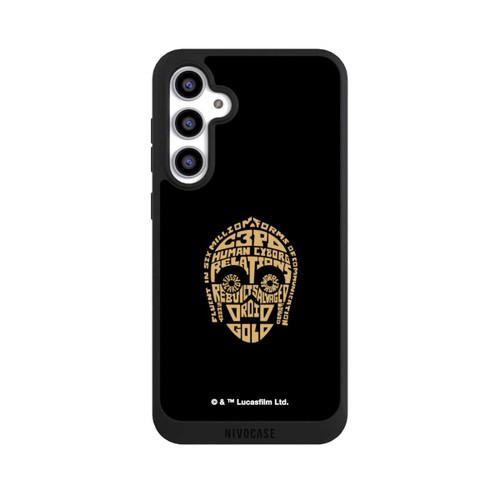 Samsung Galaxy S23 FE NIVOpure C3PO Typo Grafisch