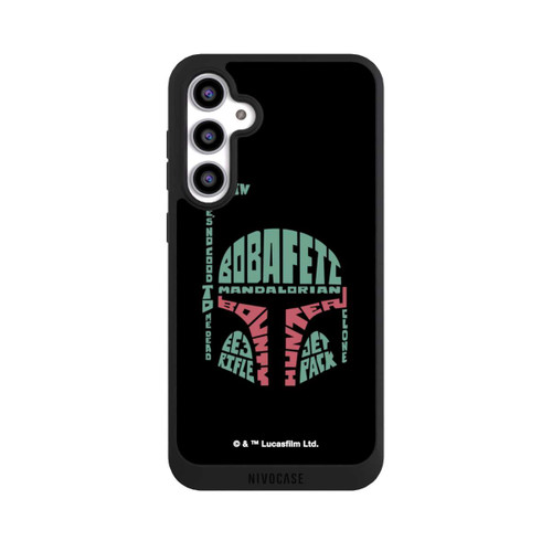 Samsung Galaxy S23 FE NIVOpure Boba Fett Typo Grafisch