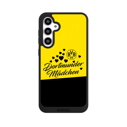 Samsung Galaxy S23 FE NIVOpure BVB Dortmunder Mädel Herzen