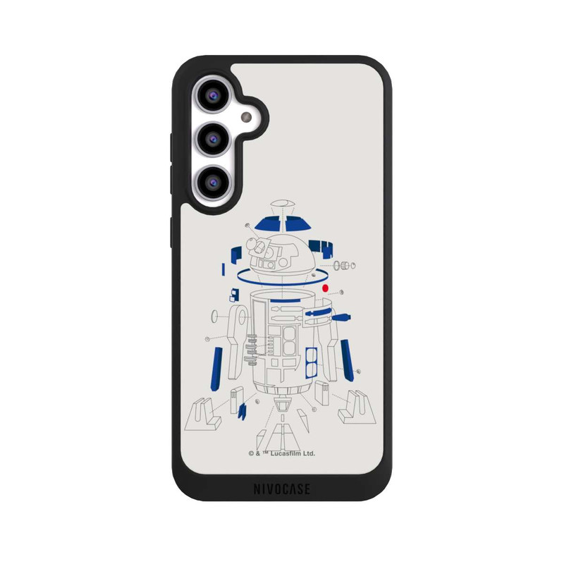 Galaxy S23 FE NIVOpure R2D2 Explosionszeichung - StarWars 8