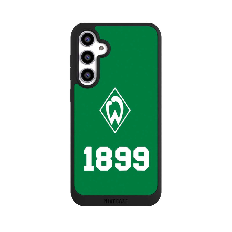 Galaxy S23 FE NIVOpure 1899 Grün-Weiß Lebenslang Grün - Werder Bremen