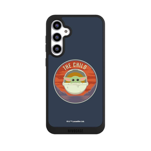 Samsung Galaxy S23 FE NIVOpure The Child Abzeichen Blau