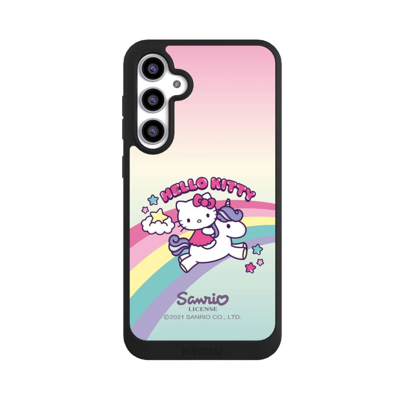 Galaxy S23 FE NIVOpure Hello Kitty Regenbogen 