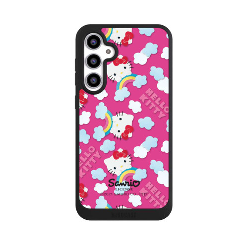 Samsung Galaxy S23 FE NIVOpure Hello Kitty Regenbogenmuster