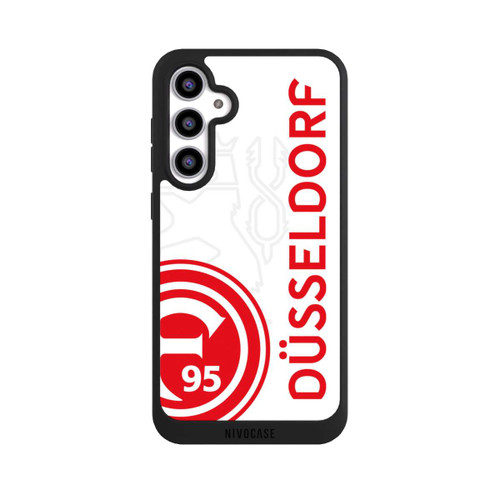 Samsung Galaxy S23 FE NIVOpure Fortuna Düsseldorf-Trikotdesign Weiss