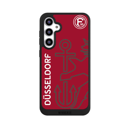 Samsung Galaxy S23 FE NIVOpure F95-Trikotdesign Rot