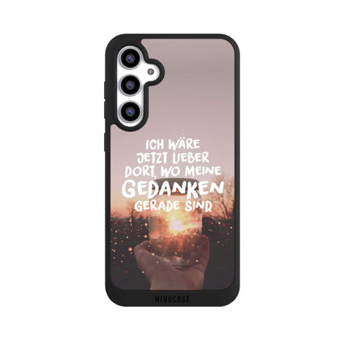 Samsung Galaxy S23 FE NIVOpure Ich Wäre Jetzt Lieber Dort