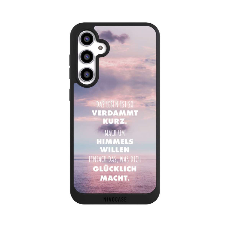Galaxy S23 FE NIVOpure Das Leben Ist So Verdammt Kurz