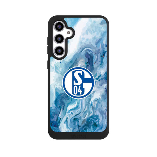 Samsung Galaxy S23 FE NIVOpure Schalke 04 Flüssig Blau