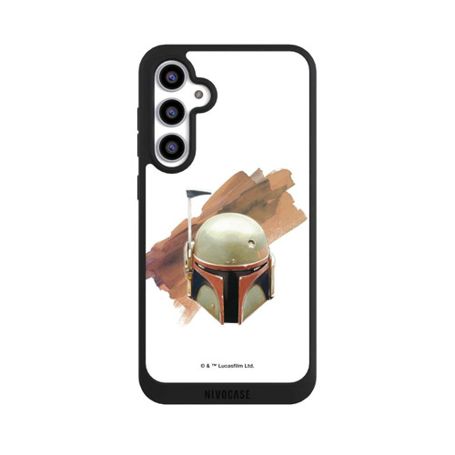 Samsung Galaxy S23 FE NIVOpure Boba Fett Helm Weiß