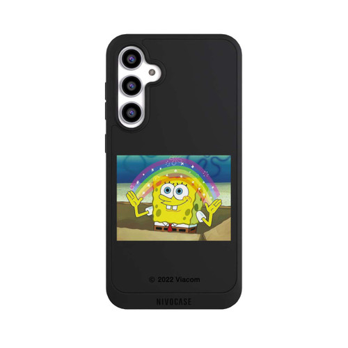 Samsung Galaxy S23 FE NIVOpure Spongebob - Regenbogen Meme transparent