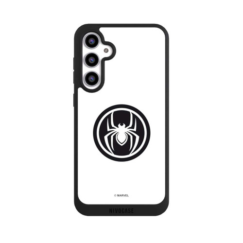 Samsung Galaxy S23 FE NIVOpure Spider-Man Logo White