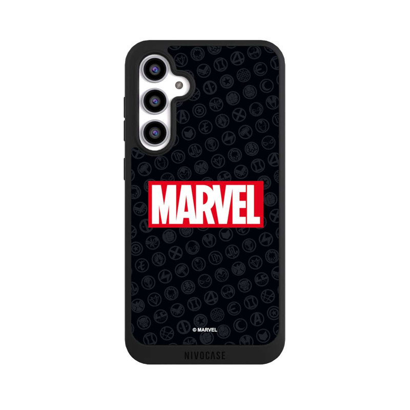 Galaxy S23 FE NIVOpure Marvel Logo Black Red 