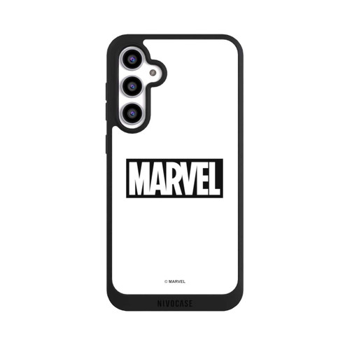 Samsung Galaxy S23 FE NIVOpure Marvel Logo White