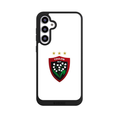 Samsung Galaxy S23 FE NIVOpure Logo RC Toulonnais Blanc