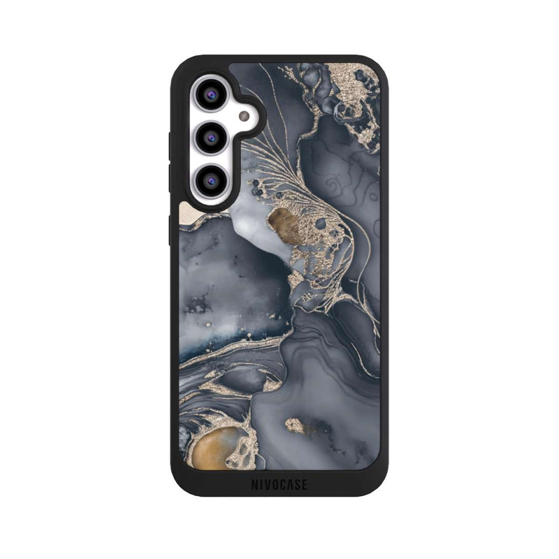 Galaxy S23 FE NIVOpure Alcohol Ink Gold Grey