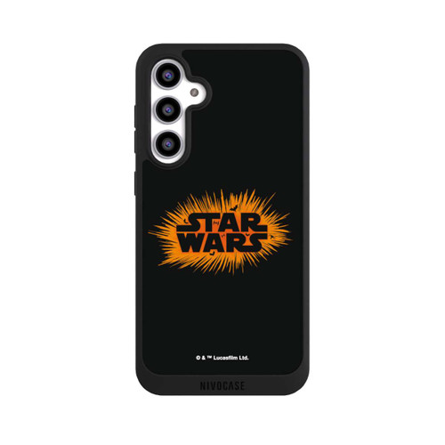 Samsung Galaxy S23 FE NIVOpure Star Wars Logo Orange Halloween Explosion