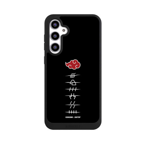 Samsung Galaxy S23 FE NIVOpure Symboles des membres de l'Akatsuki noirs