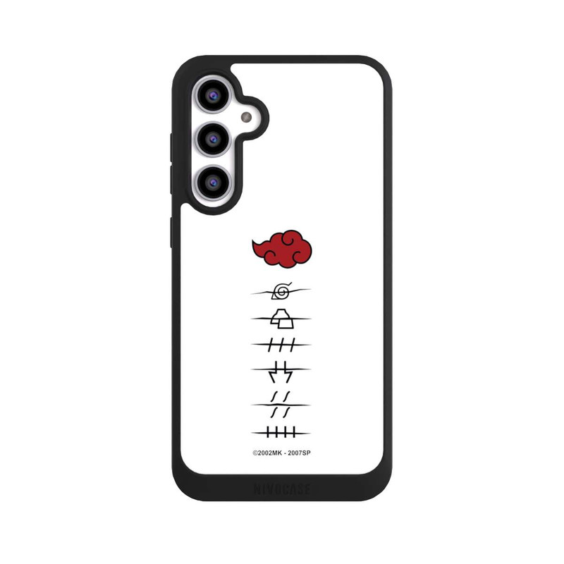 Galaxy S23 FE NIVOpure Akatsuki Mitgliedersymbole Weiß