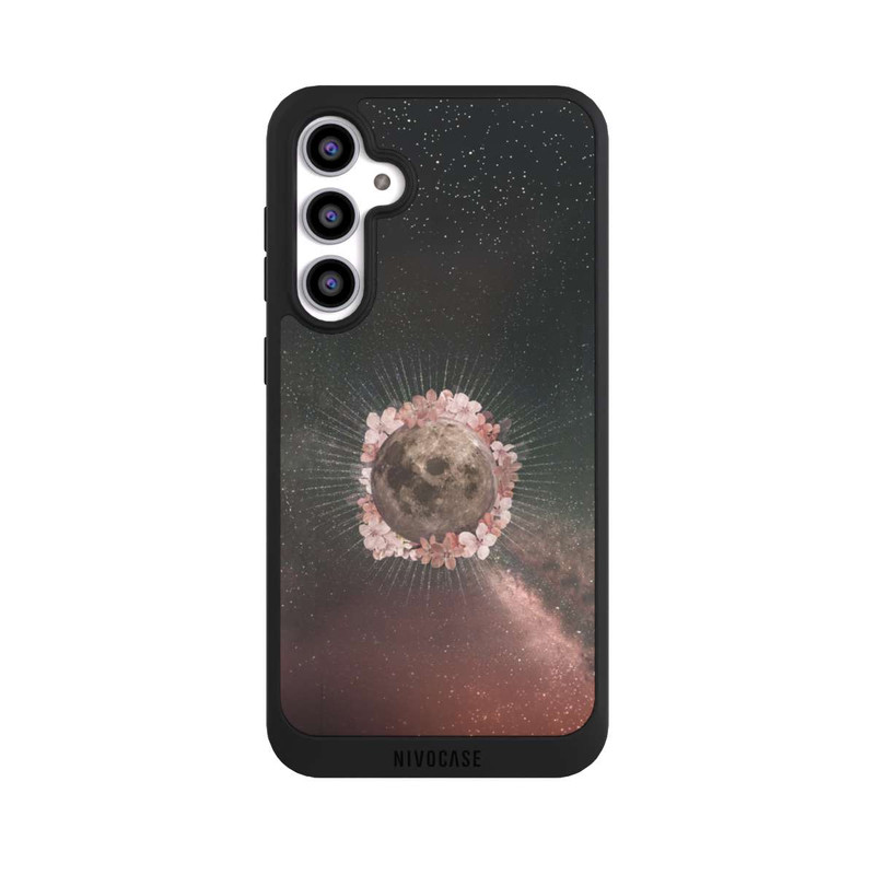 Galaxy S23 FE NIVOpure Blumen und Mondlicht