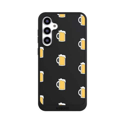 Samsung Galaxy S23 FE NIVOpure Beer Glass Pattern Illustration