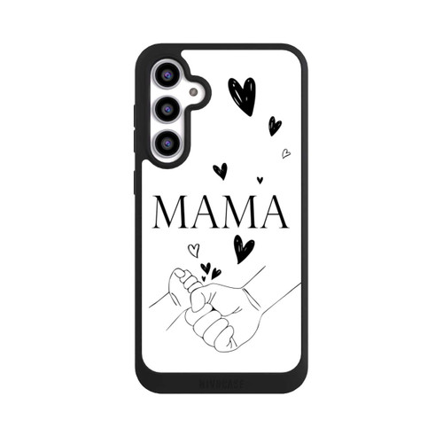 Samsung Galaxy S23 FE NIVOpure Muttertag Line Art Hände Schwarz Weiß