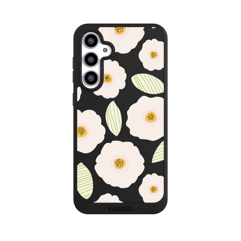 Galaxy S23 FE NIVOpure Simple Pastell Flowers Light Transparent