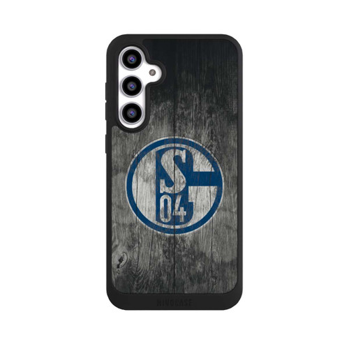 Samsung Galaxy S23 FE NIVOpure Schalke 04 Holz Look