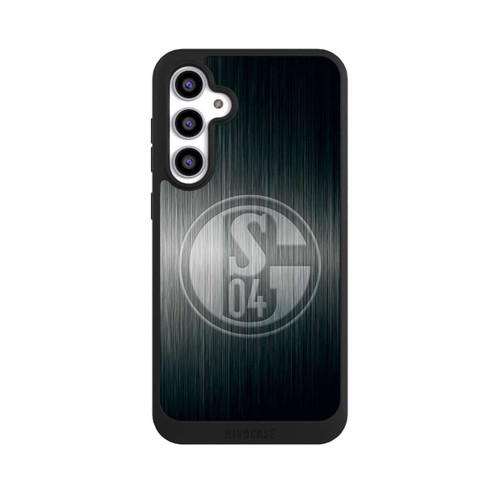 Samsung Galaxy S23 FE NIVOpure Schalke 04 Metall Look