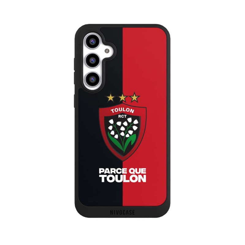 Galaxy S23 FE NIVOpure RCT Logo Rouge Noir