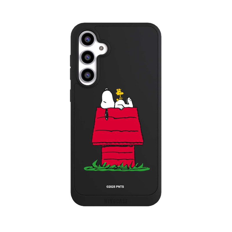 Galaxy S23 FE NIVOpure Snoopy and Woodstock Classic transparent