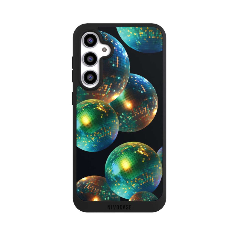 Galaxy S23 FE NIVOpure Disco Ball Party Black with AI