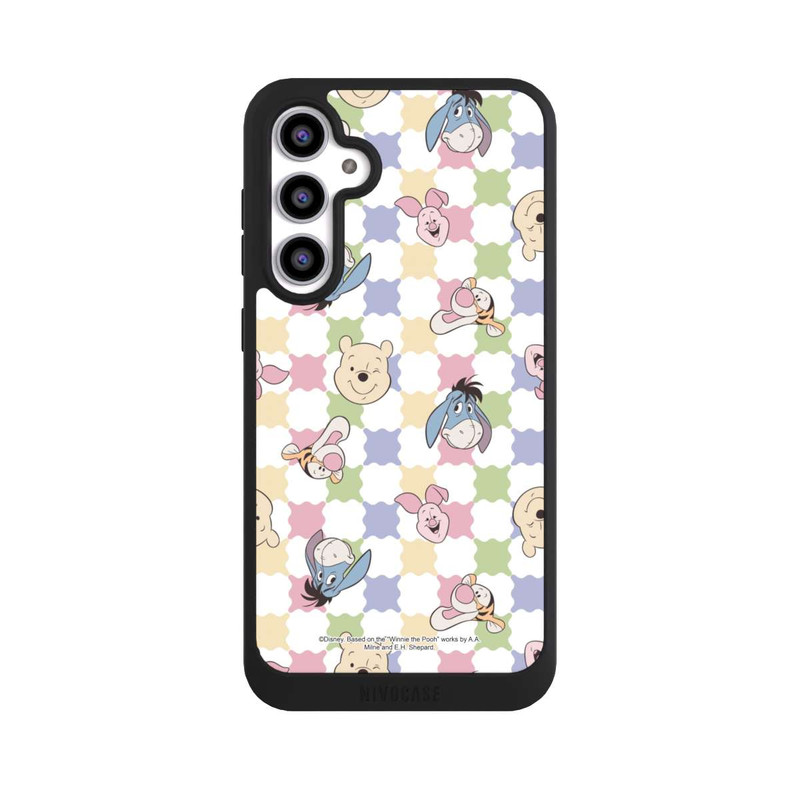 Galaxy S23 FE NIVOpure Winnie Puuh und Freunde farbenfrohes Muster