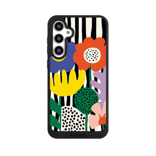 Samsung Galaxy S23 FE NIVOpure Flowers Striped Background
